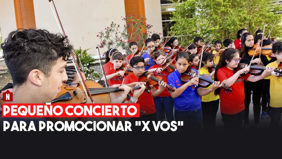 Pequeño concierto para promocionar "X Vos"
