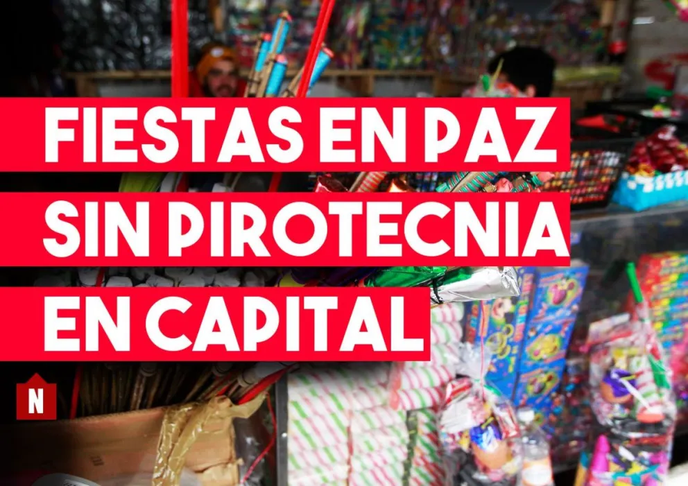 Capital ratificó la ordenanza que prohibe la venta de pirotecnia