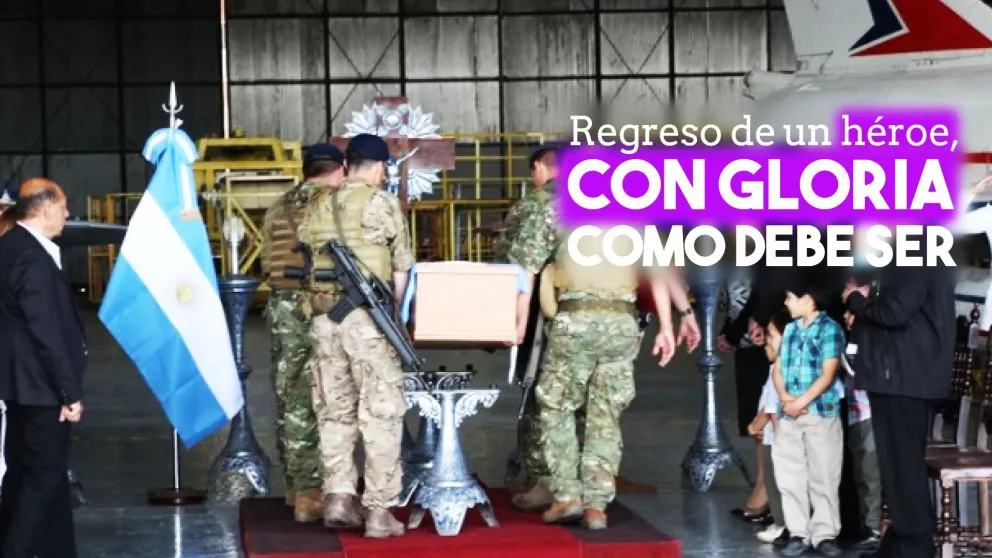 Regresar con gloria, como lo hacen héroes