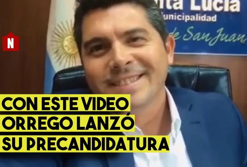 Con este video, Orrego lanzó su precandidatura