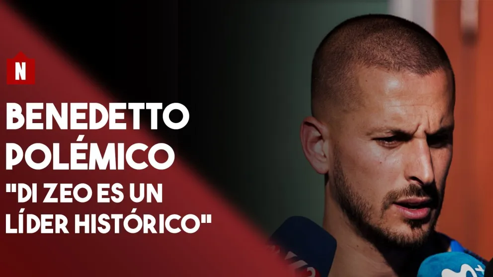 Benedetto, polémico: "Di Zeo es un líder"