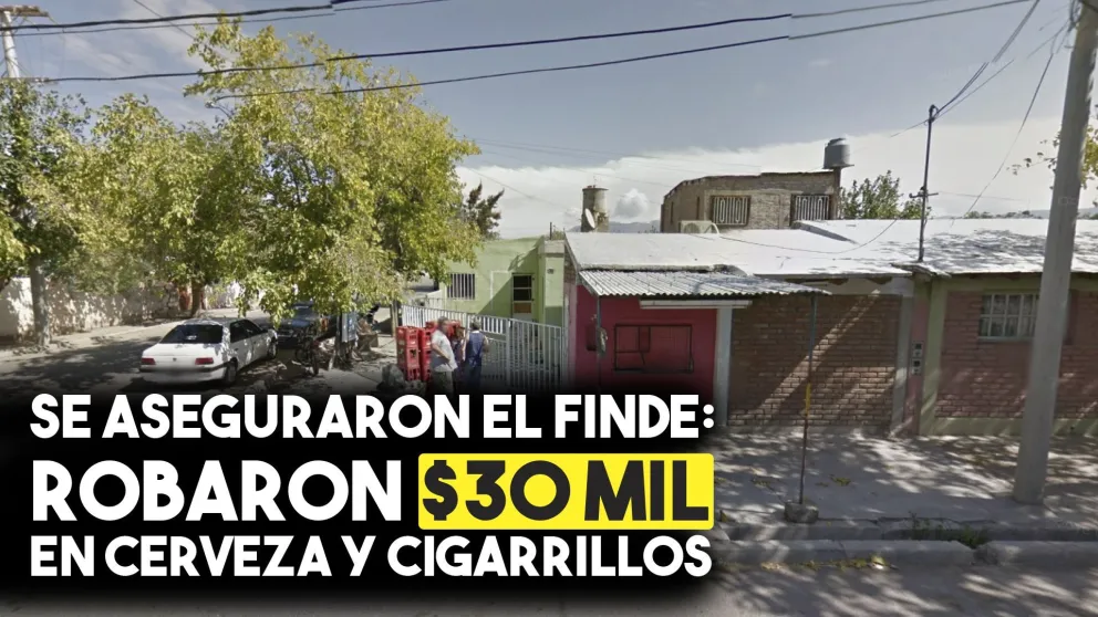 Se robaron $30.000 en cervezas y cigarrillos de un maxi kiosco