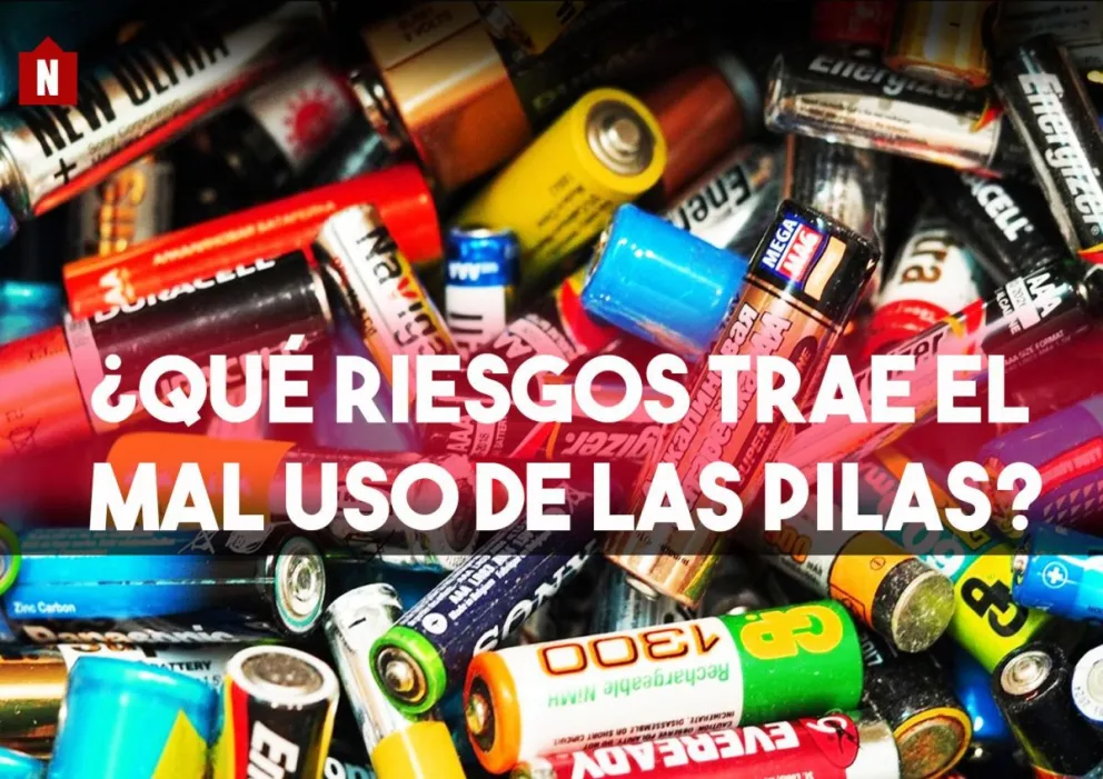 ¿Qué riesgos trae el mal uso de las pilas?
