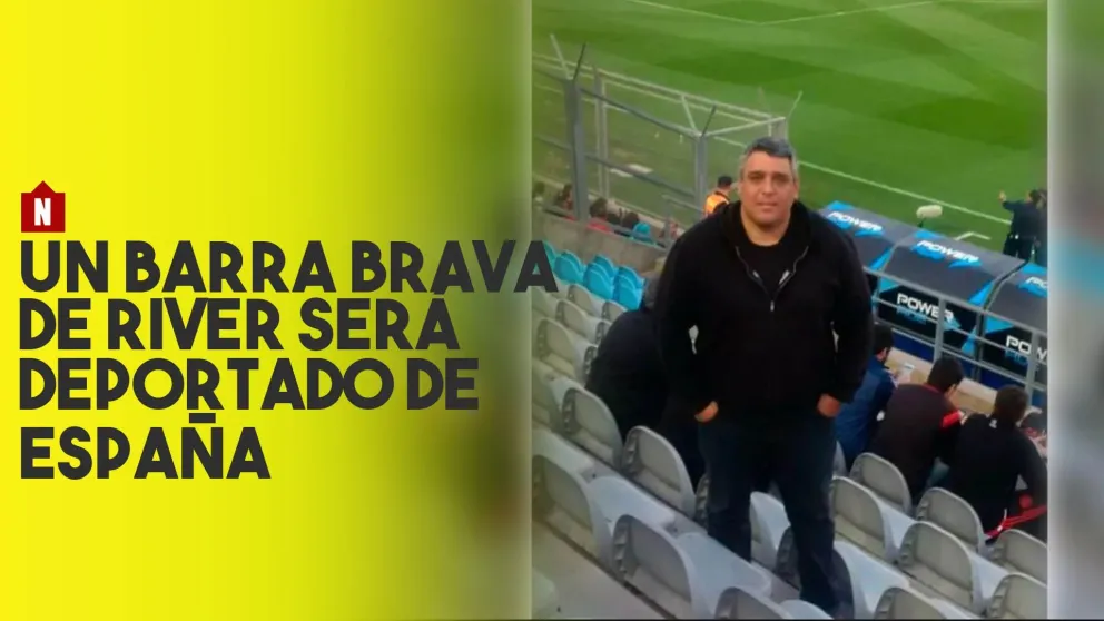 Un barra de River será deportado a Argentina