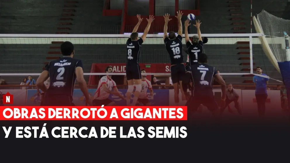 Obras derrotó a Gigantes y está cerca de meterse entre los cuatro mejores
