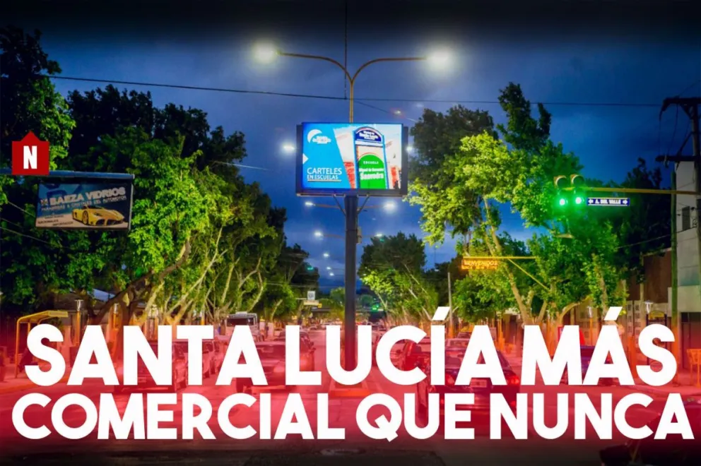 Santa Lucía más comercial que nunca