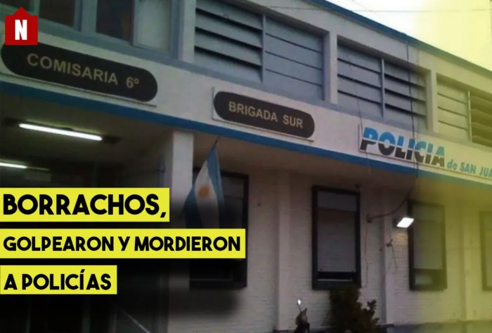 Seis detenidos causaron disturbios y atacaron a dos policías en Rawson