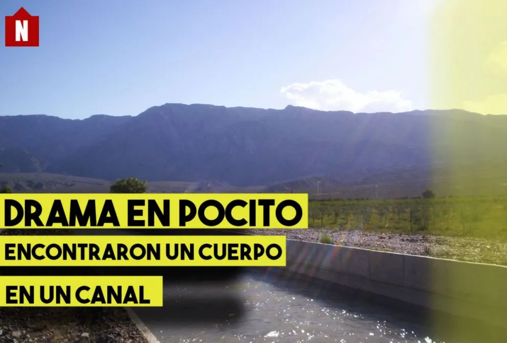 Drama en Pocito: encontraron un cuerpo en un canal
