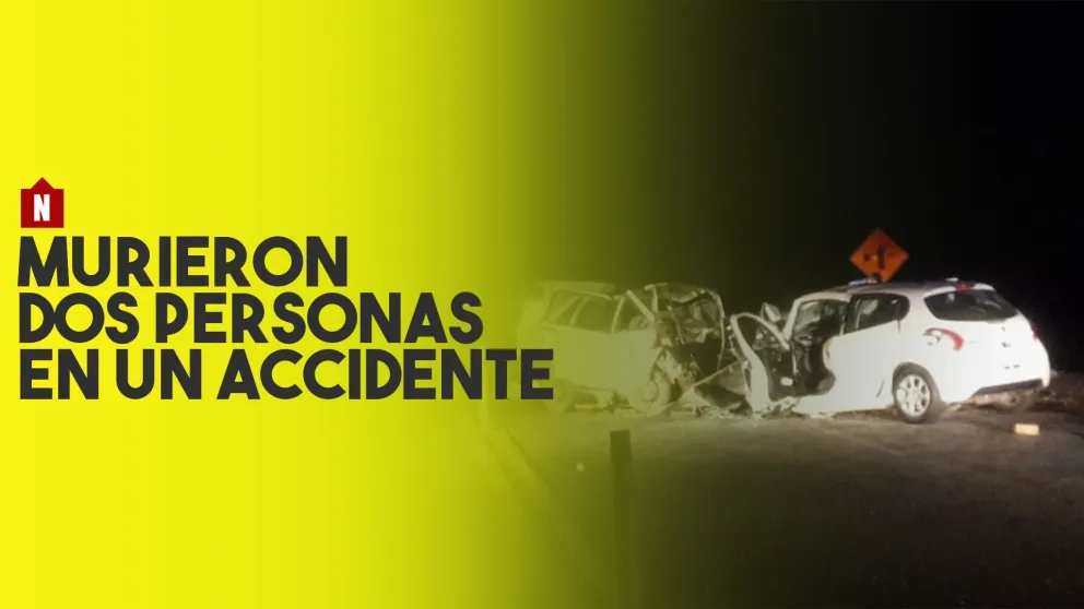 Murieron dos personas en un fatal accidente