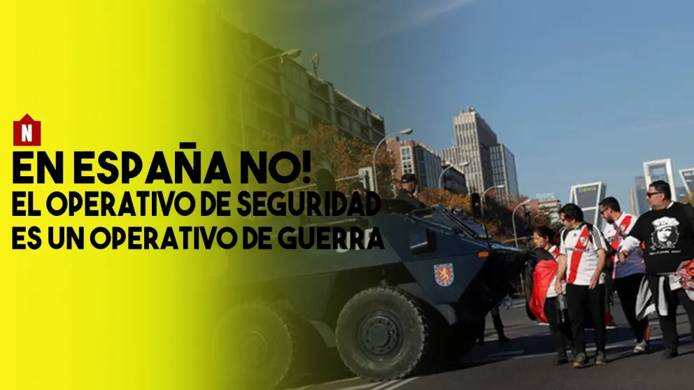 Europa recibe a los hinchas con seguridad de guerra