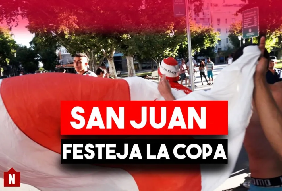 San Juan es rojo y blanco, San Juan late con la copa