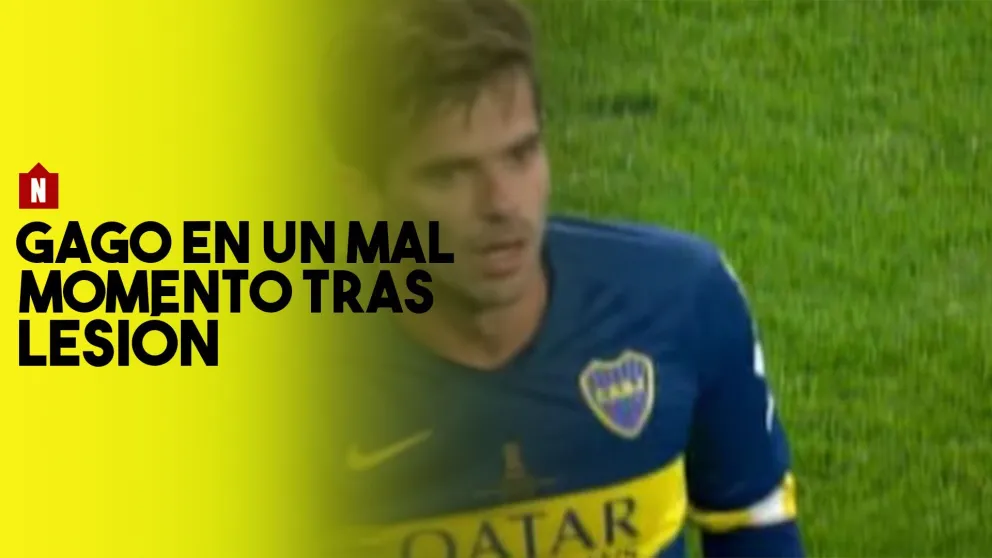 La lesión de Fernando Gago en la Superfinal: "Se me rompió el tendón"