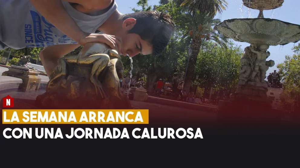 La semana arranca con una jornada muy calurosa