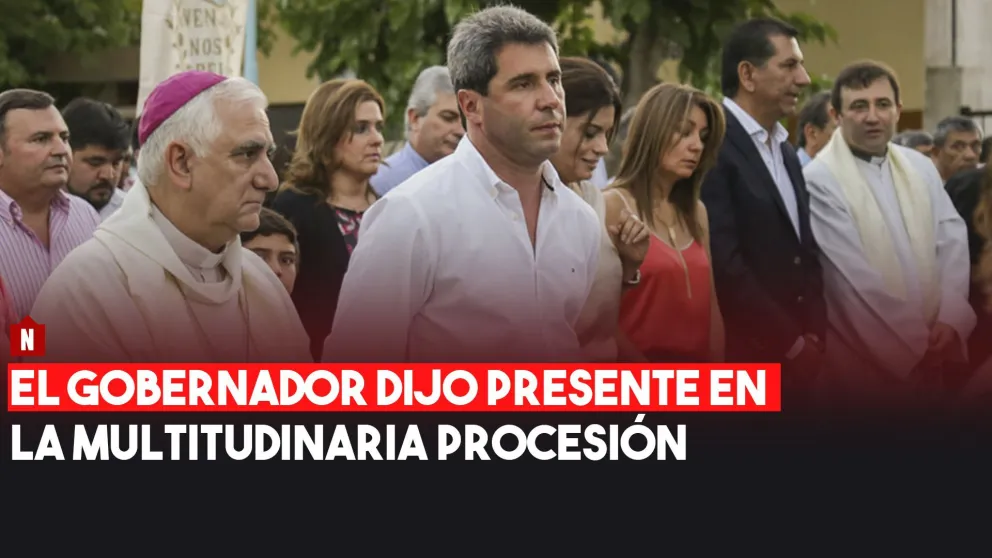 Una misa multitudinaria con la participación del Gobernador