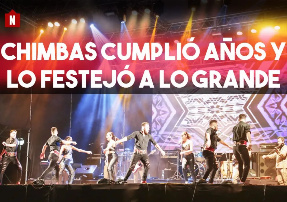 Chimbas cumplió años y lo festejó a lo grande