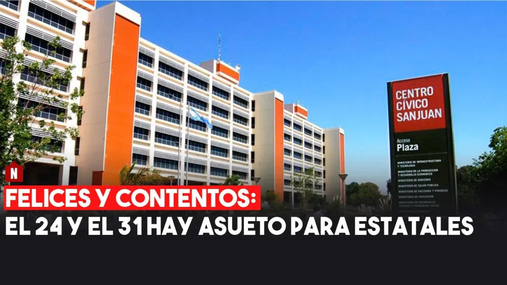 Asueto para los empleados públicos el 24 y 31
