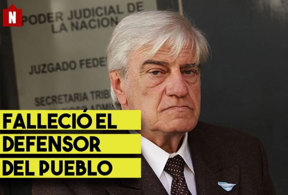 Falleció a los 65 años el Defensor del Pueblo