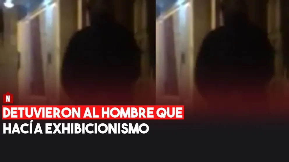 Detuvieron al hombre que hacía exhibicionismo
