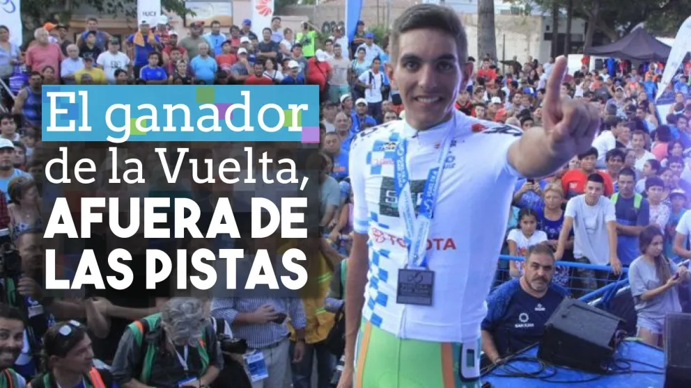 El ganador de la Vuelta afuera de las pistas por largo tiempo
