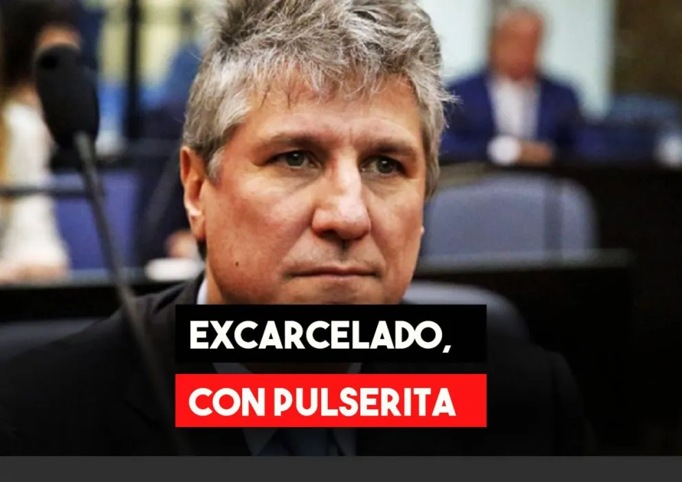 Amado Boudou, excarcelado pero con "pulserita"