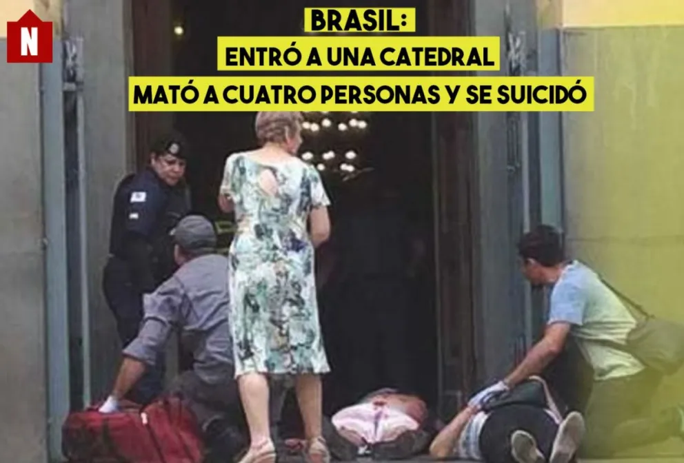 Brasil: Mató a cuatro personas y luego se suicidó