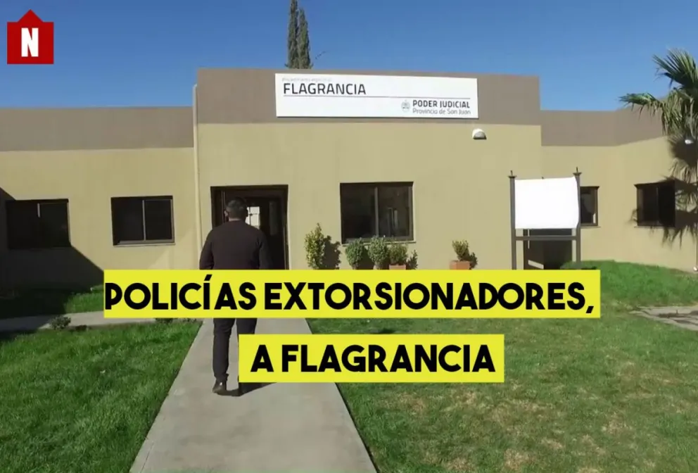 Flagrancia juzgará a los policías presos por chantaje