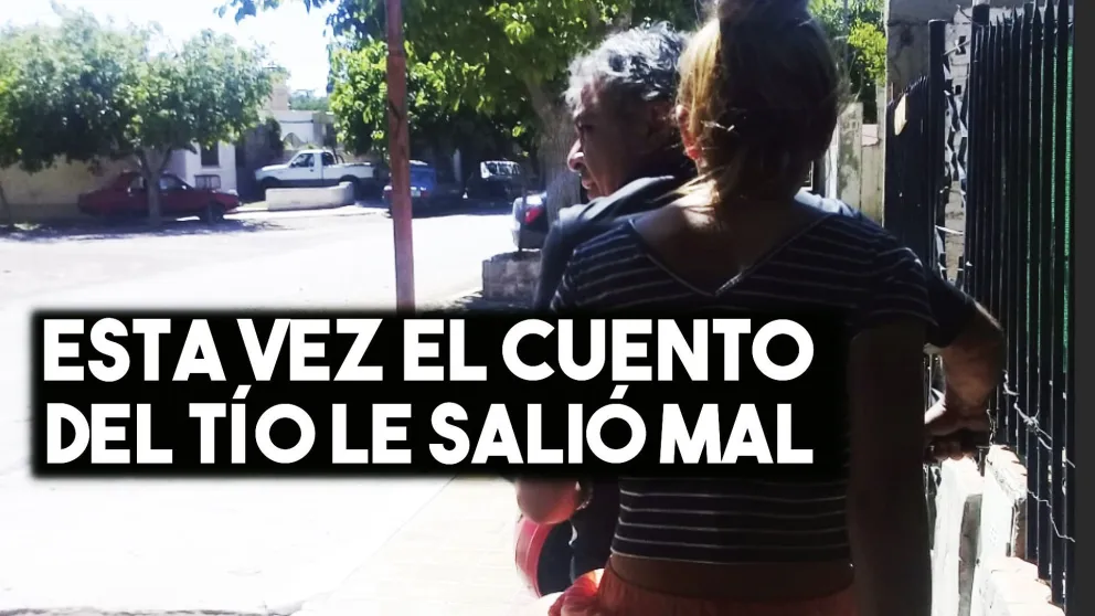 Esta vez no le funcionó el engaño