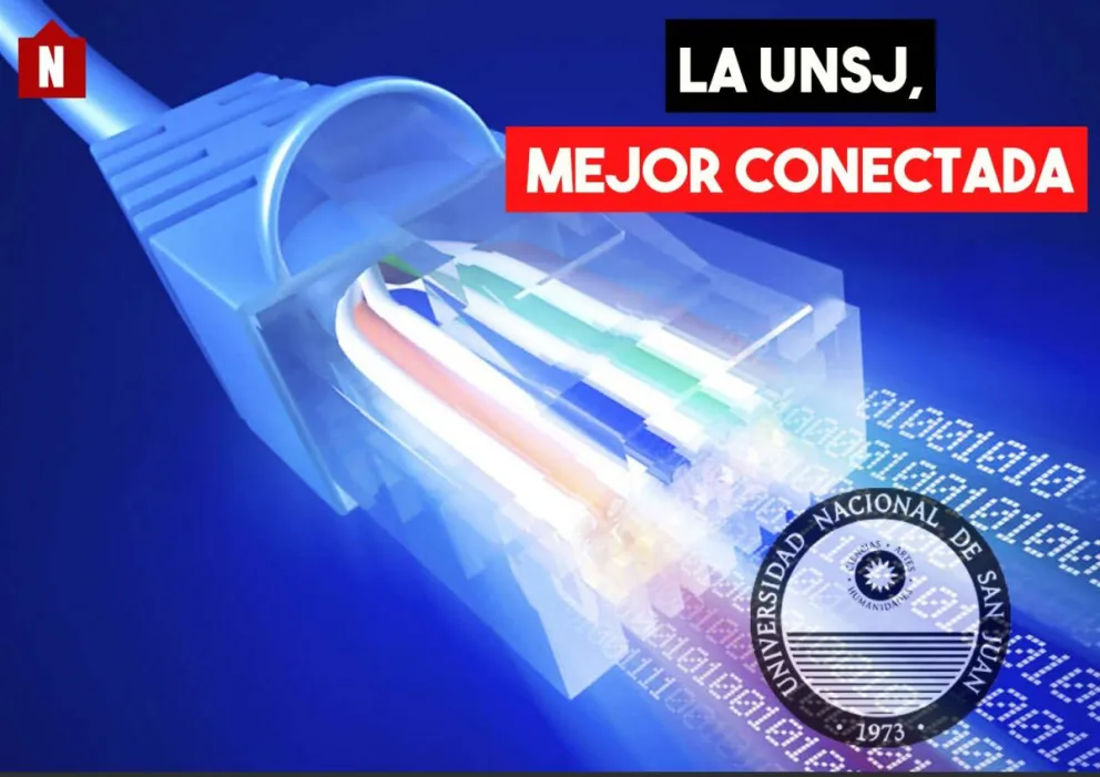 La UNSJ mejora su conexión a Internet por medio de la fibra óptica