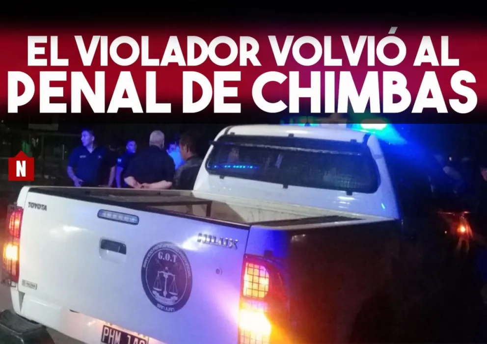 El violador volvió al Penal de Chimbas