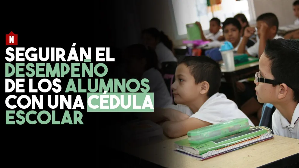 Seguirán el desempeño de los alumnos con una Cédula Escolar
