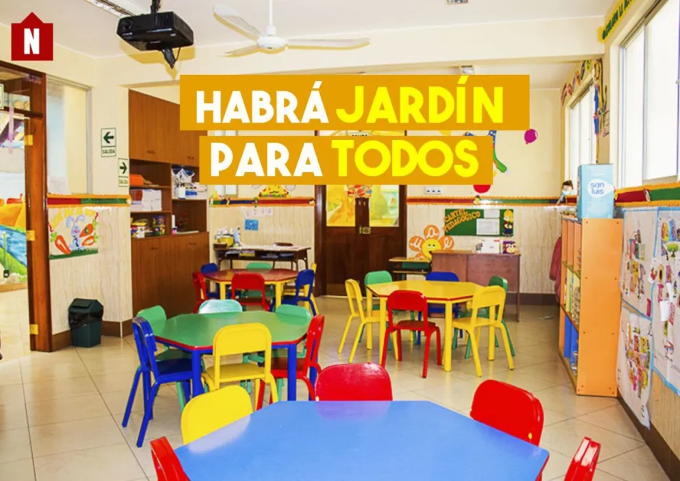 Todos los niños irán al jardín