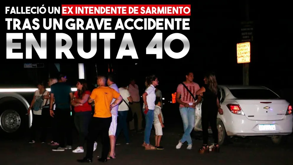 Falleció el ex intendente que chocó con un colectivo en Ruta 40