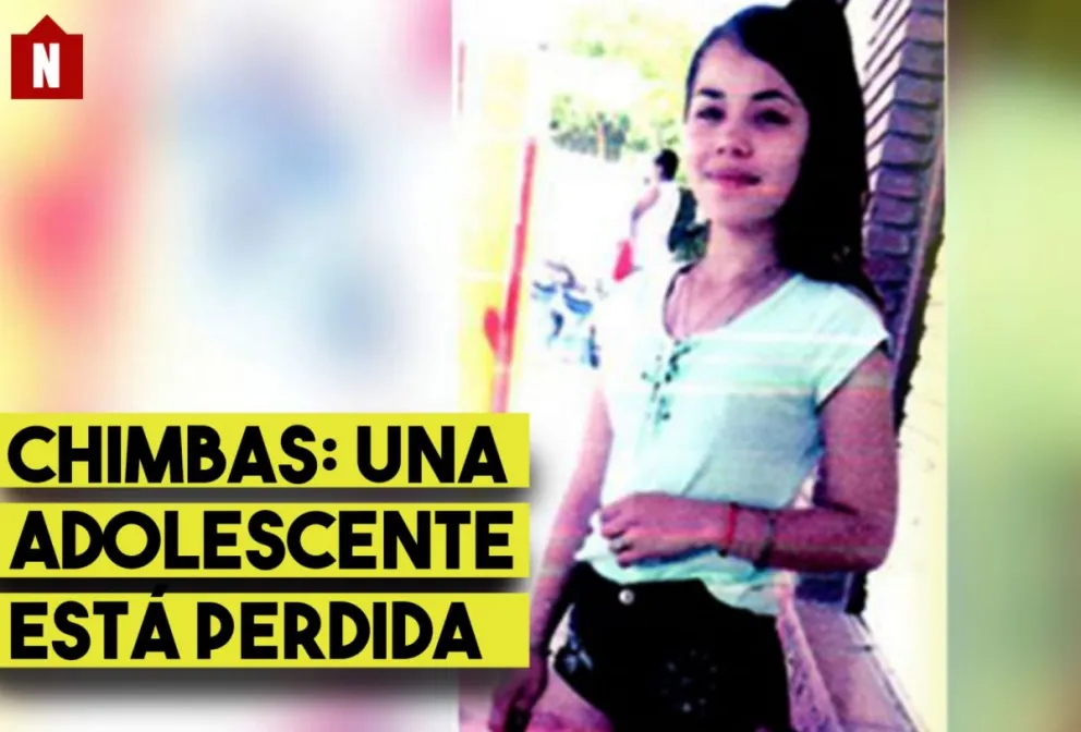 Desapareció una adolescente de 15 años, la buscan intensamente