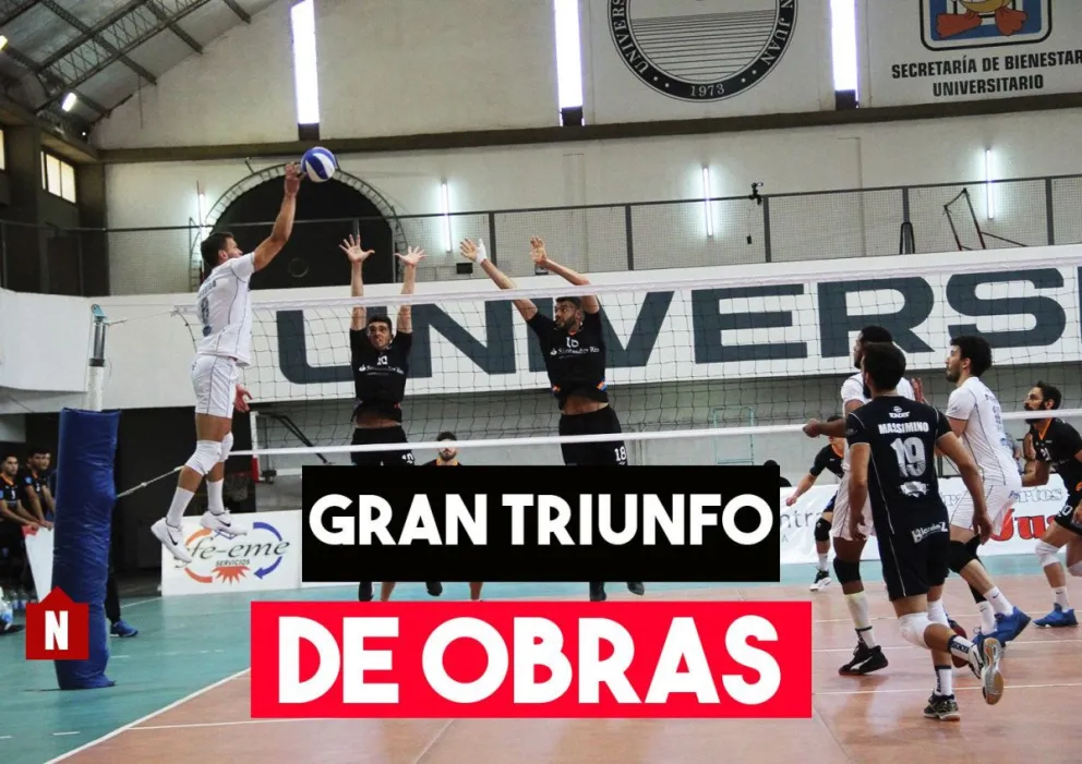 Obras fue superior y le ganó a UNTreF