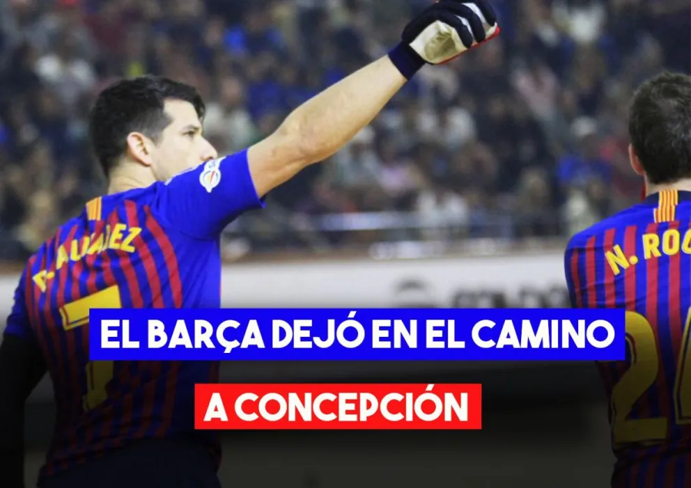 Barcelona goleó 7 a 2 a Concepción y lo dejó sin final