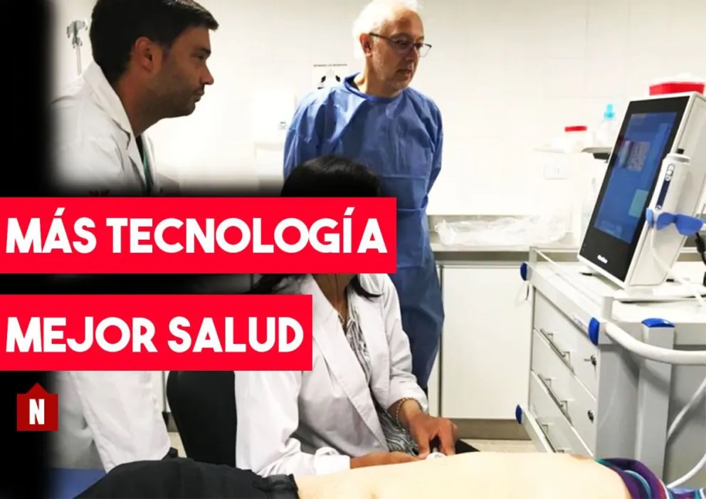 Tecnología de avanzada en el Hospital Rawson para tratar enfermedades hepáticas