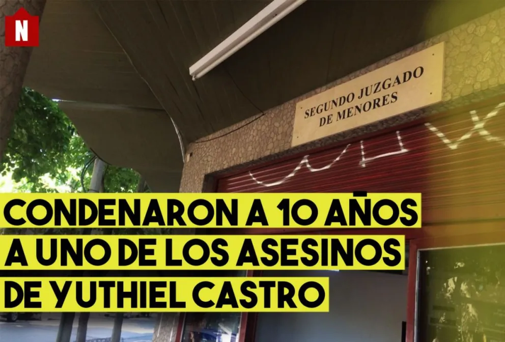 Condena de 10 años para uno de los asesinos de Yuthiel Castro
