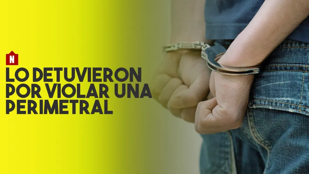 Violó la perimetral y persiguió a su víctima