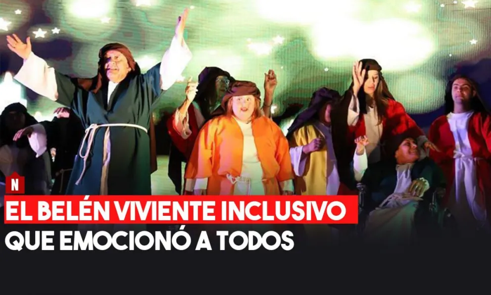 El Belén Viviente que deslumbró a la Ciudad