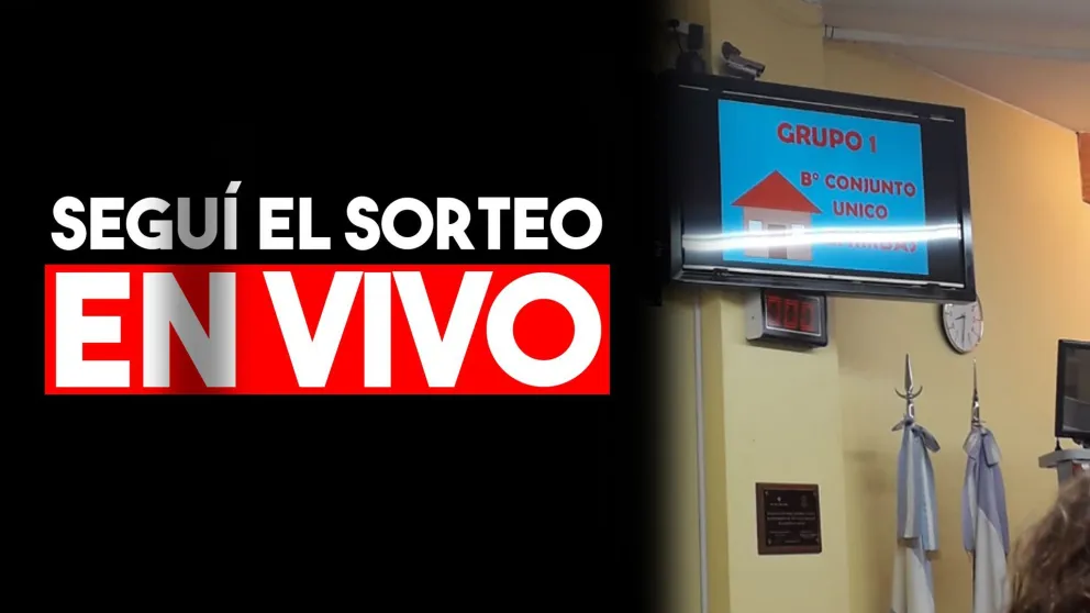 Seguí en vivo el sorteo de casas del IPV
