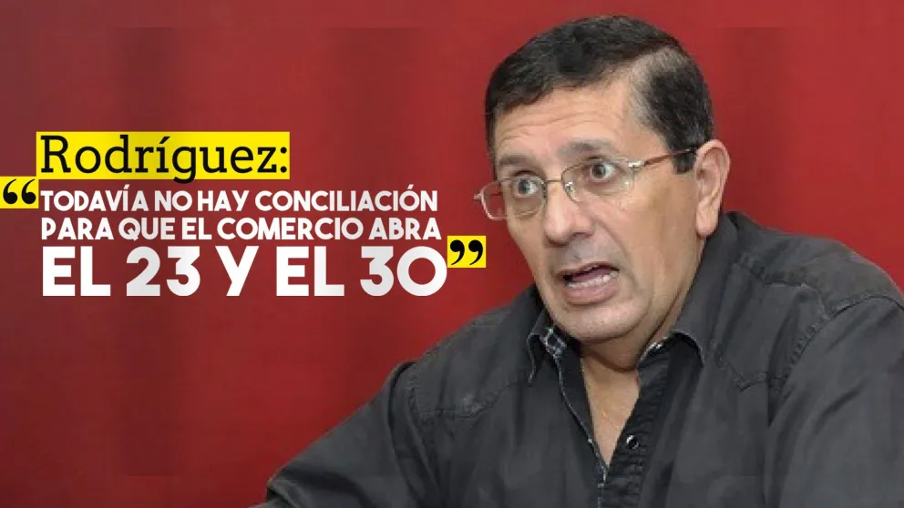 Hermes Rodriguez: "Todavía no hay conciliación para saber si se trabaja el 23 y el 30"
