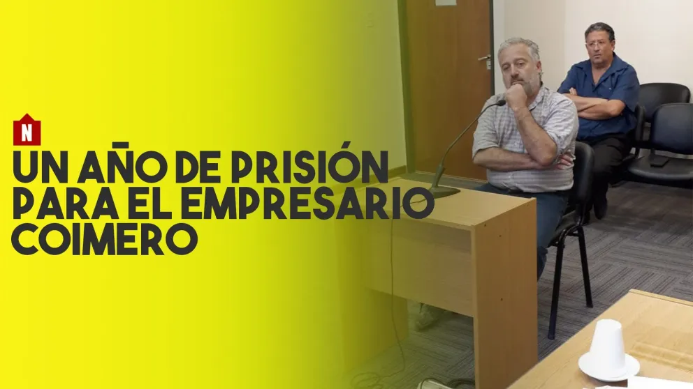 Un año de prisión para el empresario coimero