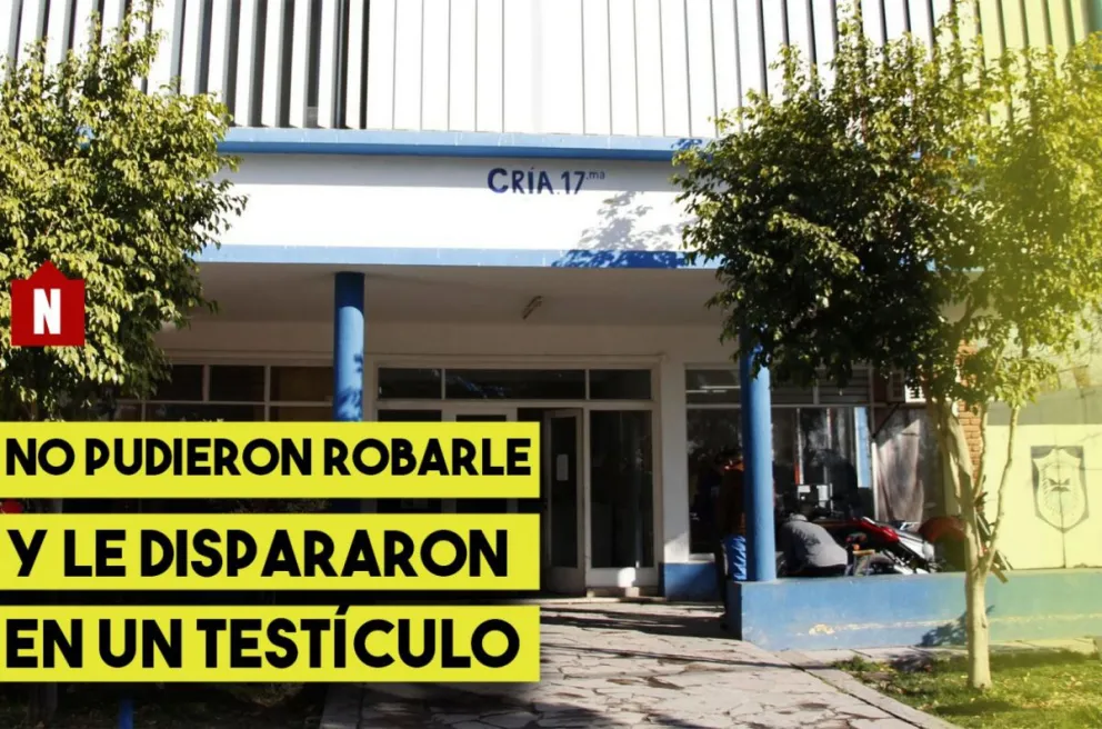 Intentaron robarle y le balearon un testículo