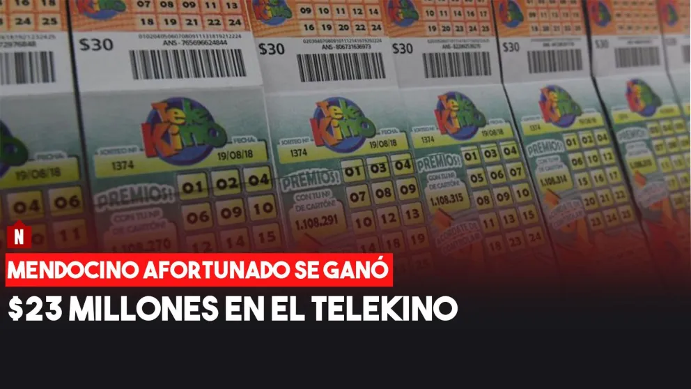 Mendocino afortunado: ganó $23 millones