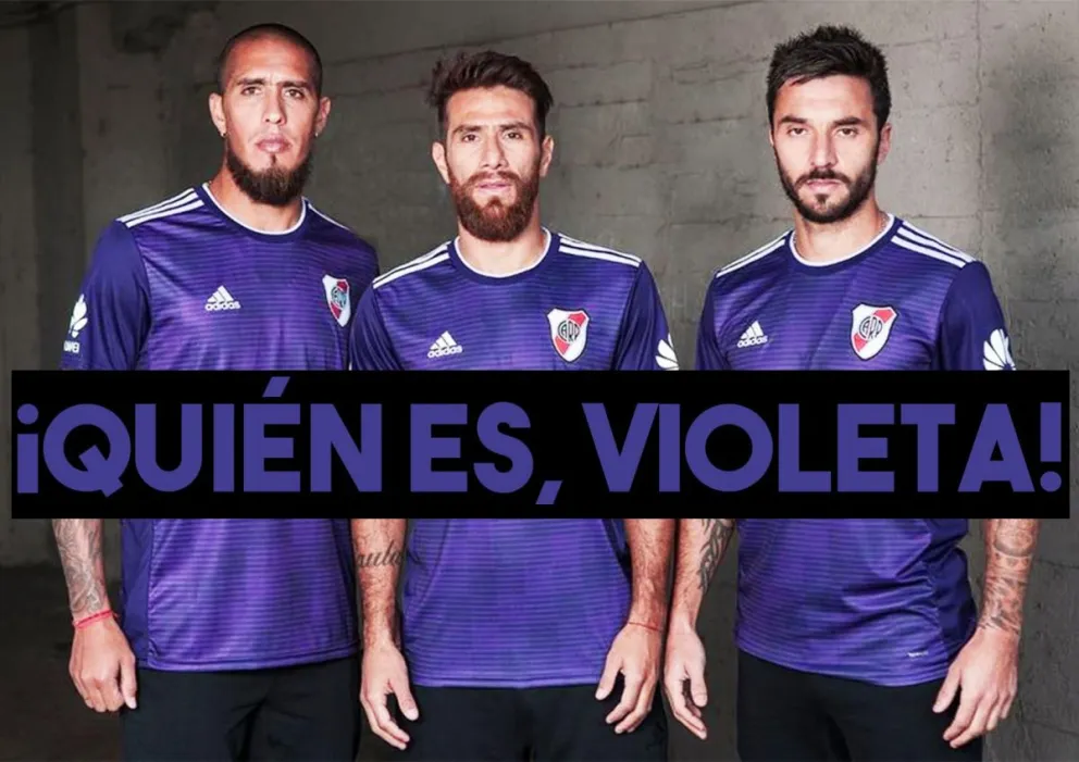 ¡Quién es, violeta!