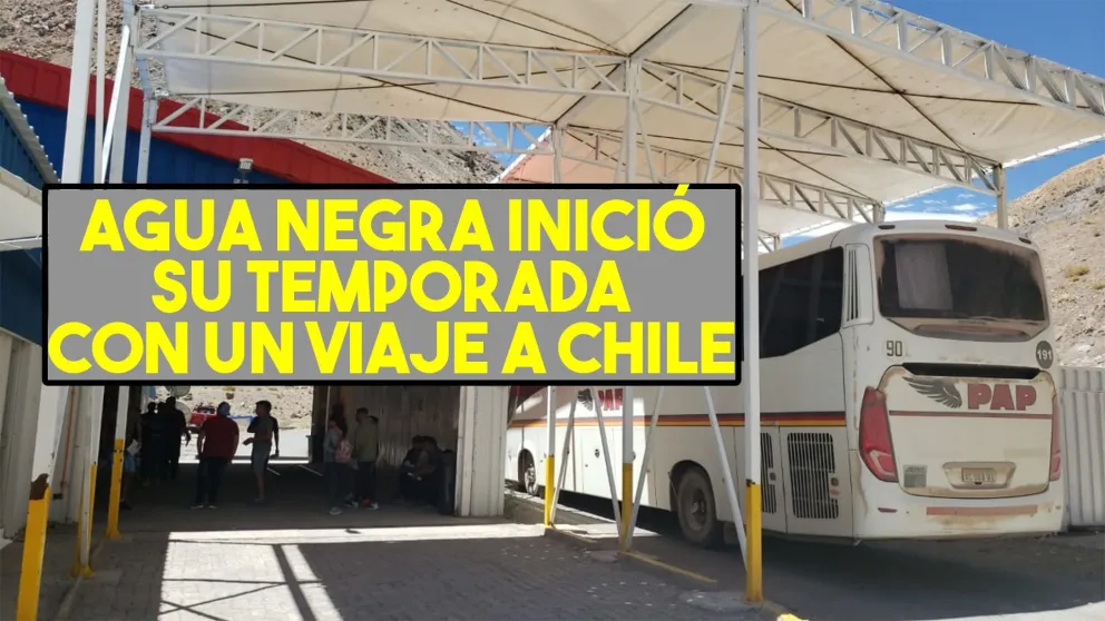Agua Negra inició su temporada con un viaje a Chile