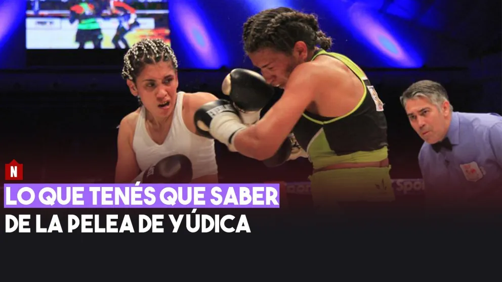 Todo lo que tenés que saber de la defensa de Yúdica por el título mundial