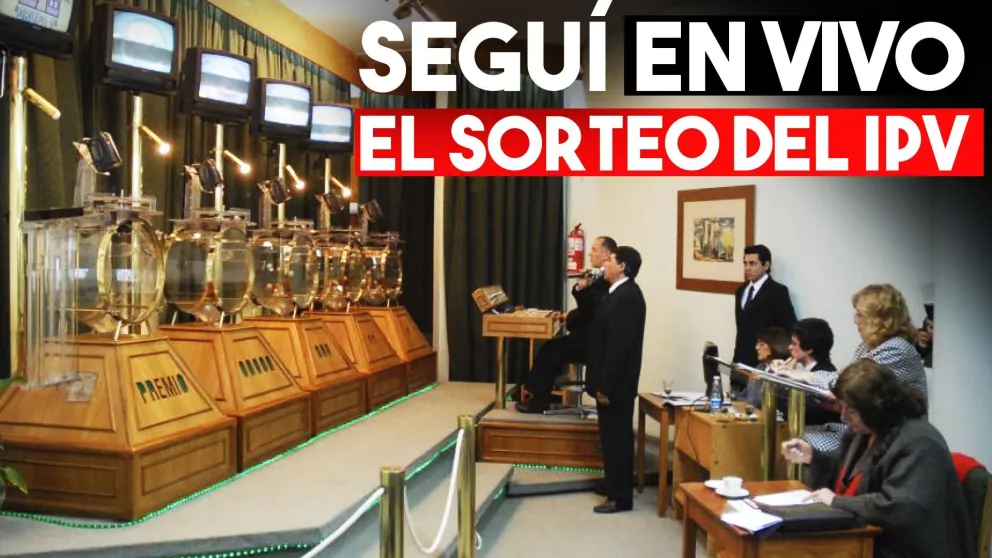 Seguí el sorteo del IPV en vivo