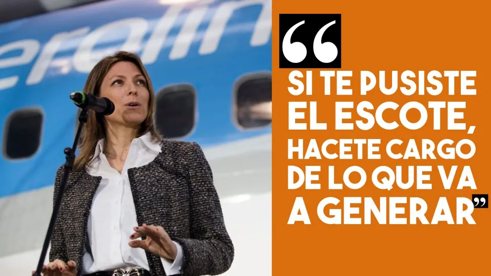 Polémicos dichos de la extitular de Aerolíneas Argentinas