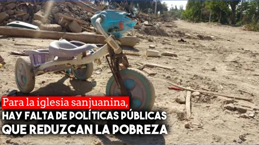 La iglesia local admite la falta de políticas que reduzcan la pobreza